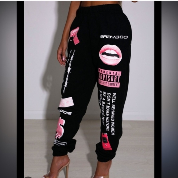 Babyboo Y2K Sweats - Picture 2 of 4
